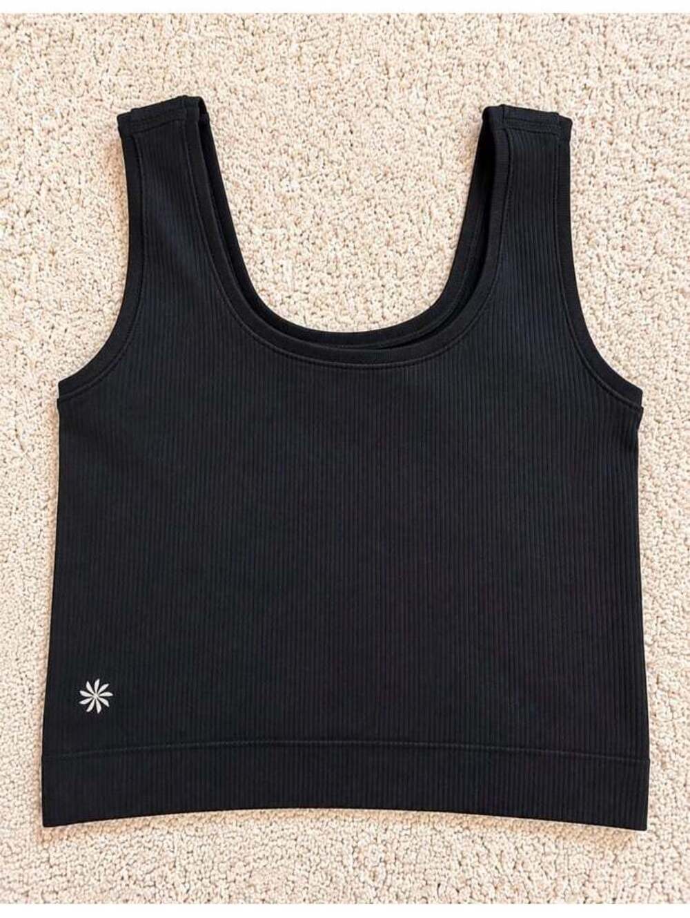 Athleta Ribbed Tank Top – Excellent Condition - Black - Small